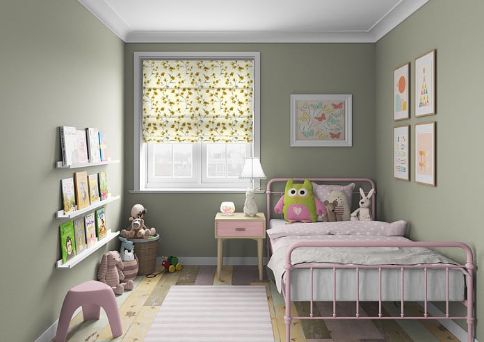 Como, Ochre - Twist&Fit Roman Blind - Image 5